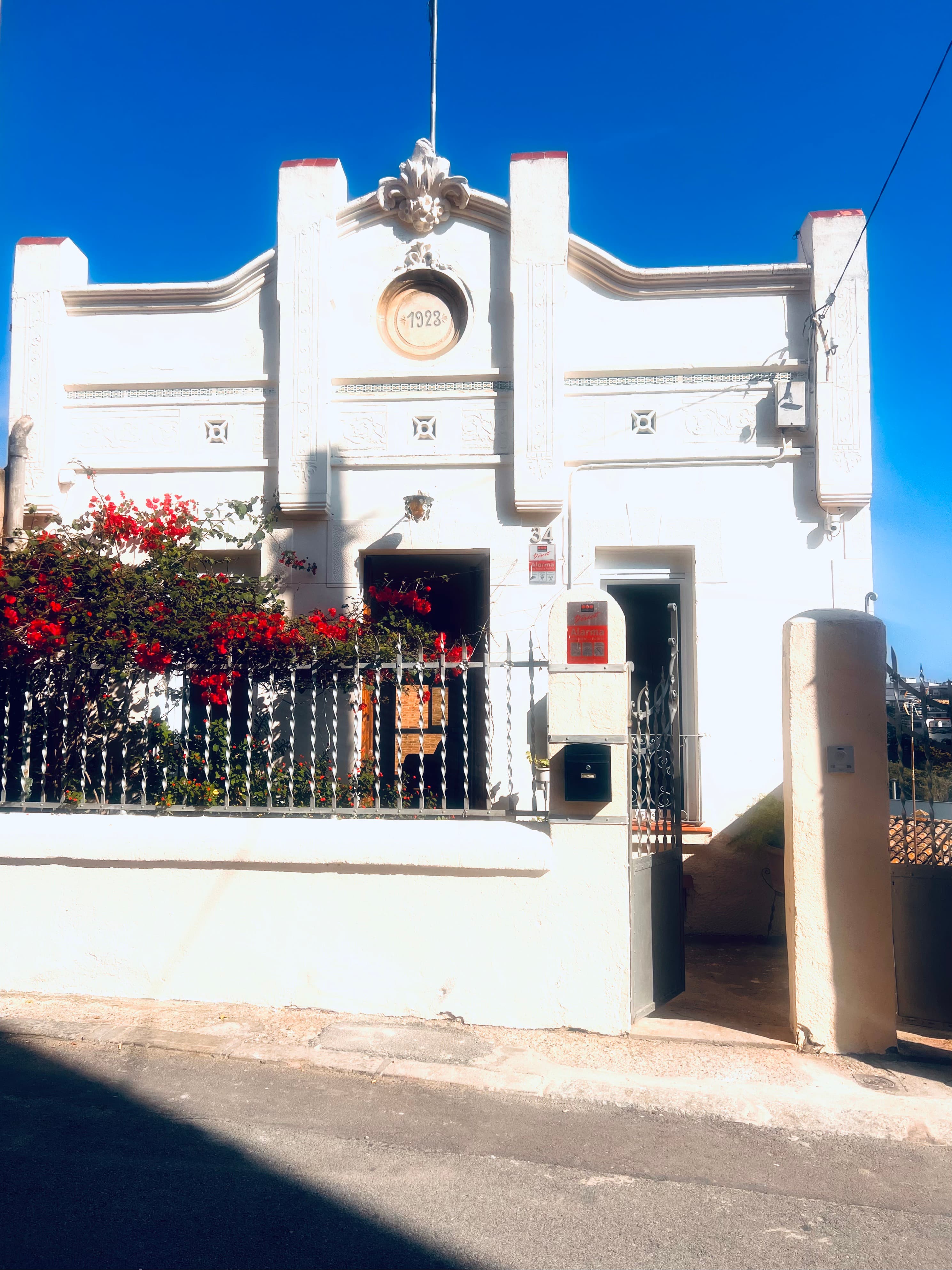 Villa exterior view